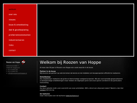 Website van Roozen van Hoppe Bouw en Ontwikkeling III B.V. 