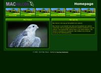 Website van M.A.C. Falcon 