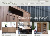 Website van Foucault Gallery B.v. 