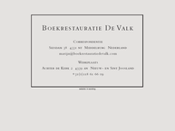 Boekrestauratie De Valk