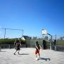Voetbal/basketbal arena