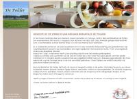 Website van B. & B. de Polder 