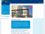 Website van Ferris 