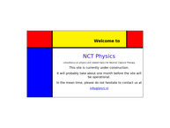 NCT Physics
