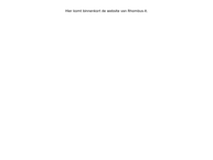 Website van Rhombus 