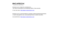 Website van Ricatech B.v. 