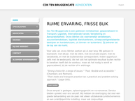 Website van Cox Ten Bruggencate Advocaten 