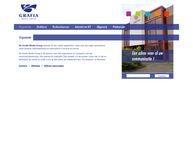 Website van Drukkerij Grafia B.v. 