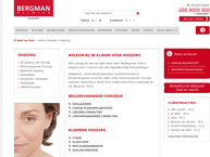 Website van VisionClinics Delft 