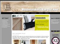 Website van Van Oud Hout 