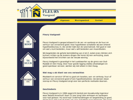 Website van Fleury Vastgoedbemiddeling 