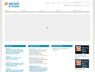 Website van Arcadis Vectra 