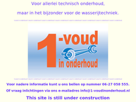 1-Voud in Onderhoud