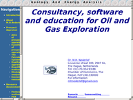 Geology and Energy Analysis