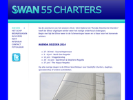 Website van Swan 55 Charters 