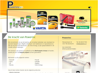 Website van Powerinc 