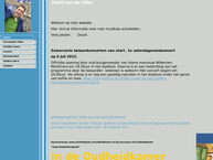 David van der Vlies, musicus