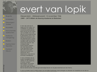 Evert van Lopik Beeldende Kunst en Vormgeving