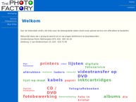 Website van TPF Photo Products 
