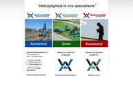 Website van Wallaard Groen BV 