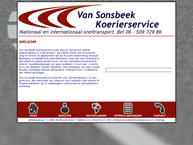 Van Sonsbeek - Koerierservice