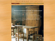 Wouter Schalk, Vakwerk in Hout