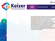 Website van Keizer projectmanagement 