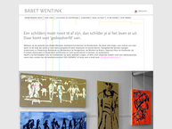 Website van Babet Wentink 