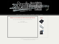 Website van Remix Sound Light Service 