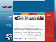 Website van Van Noort Transportmiddelen B.v. 