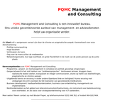 Pqmc Management And Consulting B.v.