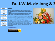 Website van Fa. J.w.m. de Jong & Zn. 