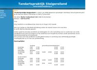 Tandartspraktijk Steigereiland