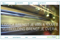 Website van Adviesteam 