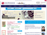 Website van Boekhandel Van Stockum 