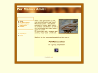 Website van Per Manus Amici 