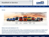 Website van Cornelis Bedrijfsauto's B.v. 