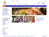 Website van Coöperatieve Rabobank Velsen en Omstreken UA 