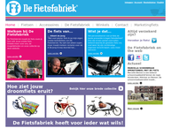 Website van Fietsje Groningen 