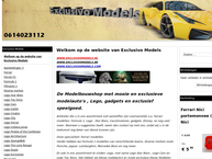 Website van Exclusivo Models 