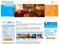 Website van B. & B. Zandvoort 