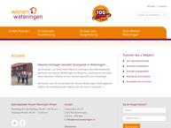 Website van Stichting Wonen Wateringen 