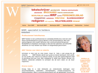 Website van Westra Redactionele Producties 