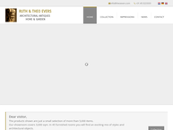 Website van Architectural Antiques Theo Evers B.v. 