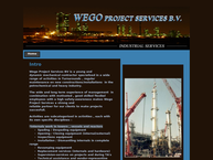 Website van Wego Project Services 