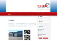 Website van Flier Services B.v. 