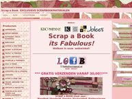 Website van Scrap A. Book 