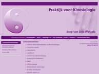 Praktijk voor Kinesiologie Joep van Dijk-Wetzels