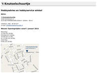 't Knutselschuurtje