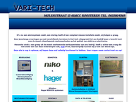 Website van Vari-Tech 